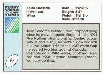 1991 Regina Rugby World Cup #62 Keith Crossan Back